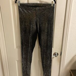 Blackmilk Shiny Serpent Leggings in XL